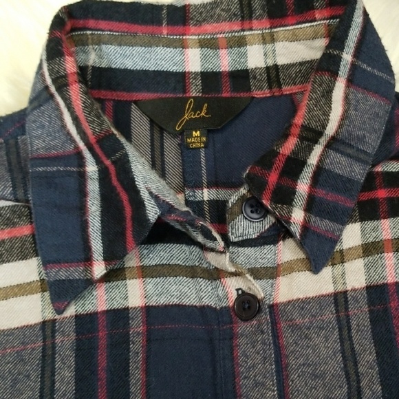 Jack Ruffled Flannel Shirt - Picture 3 of 5